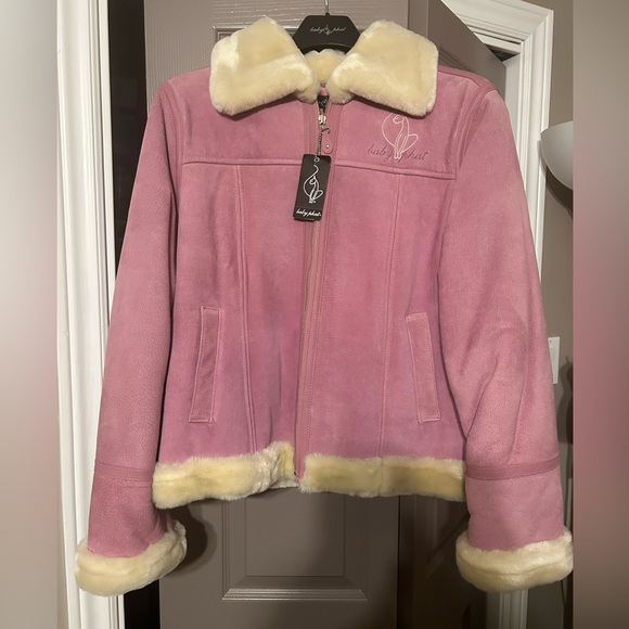 BabyPhat Jackets & Blazers - NWT BabyPhat Suede Jacket **SUPER RARE**
